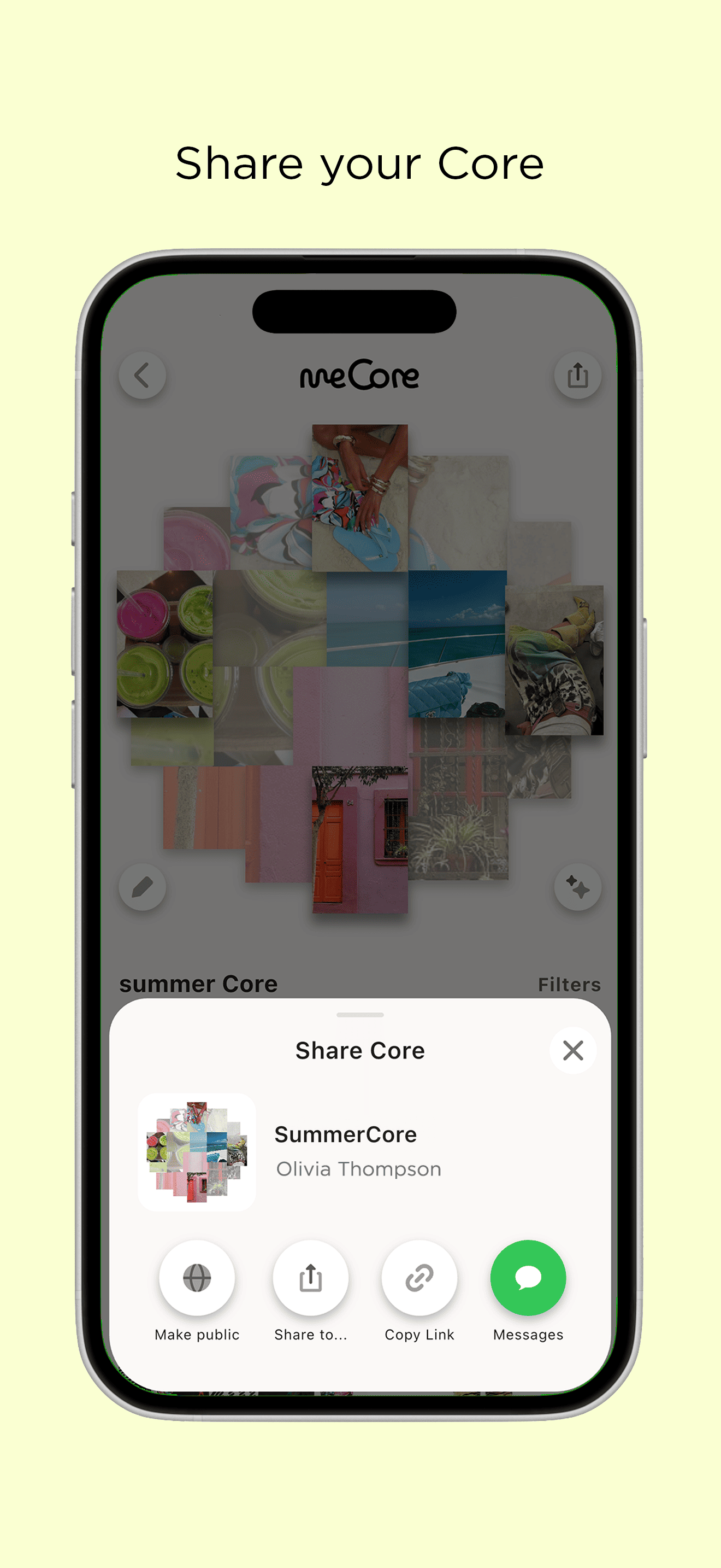 meCore app screenshot 5